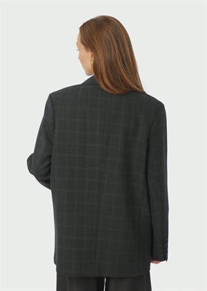 Gaby check blazer Antracit Neo Noir 